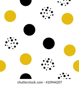 seamless geometric circles pattern. geometric simple background. dots pattern.