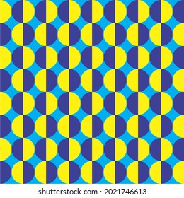 Seamless geometric and circular ornament. Different color lines.Great design for fabric,textile,cover,wrapping paper,background. Average thickness lines. EPS files