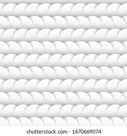 Seamless Geometric Circular Pattern with Shadows