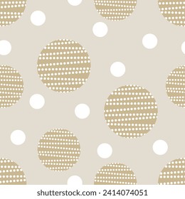 Motif circulaire géométrique harmonieux. Illustration vectorielle.