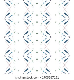 Seamless geometric color pattern for your design