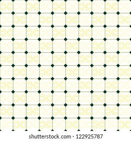 Seamless  geometric color tile pattern