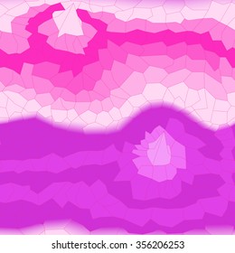 Seamless geometric colorful background. Vector 3D mountain landscape