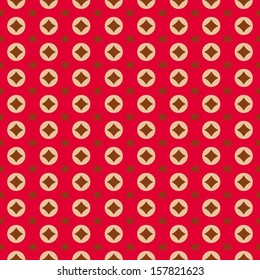 Seamless geometric colorful pattern background. Great for web page background.