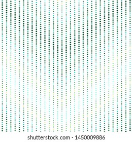 Seamless geometric colorful pattern with circles. Graphic stripes with vertical direction. Vector illustration