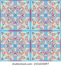 nahtlose geometrische Muster für Bildschirmschoner, Alben, Bezüge, Hintergründe, Karten, Texturen, Textilien, Gewebe, Fliesen, Plakate, Geschenkverpackungen, Drucke, Websites. ein einfaches helles Muster
