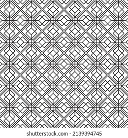 Seamless geometric coloring pattern design