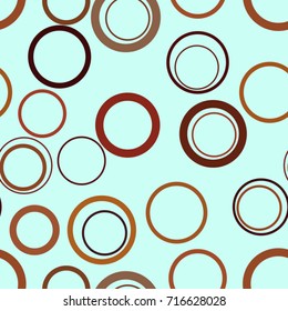 Seamless geometric Conceptual background circles, bubbles, sphere or ellipses pattern for design. Vector illustration graphic.