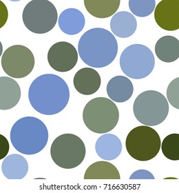 Seamless geometric Conceptual background circles, bubbles, sphere or ellipses pattern for design. Vector illustration graphic.