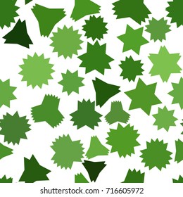 Seamless geometric Conceptual background star pattern for design. Vector illustration graphic.