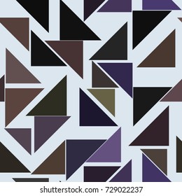 Seamless geometric Conceptual background triangle lines pattern for design. Vector illustration graphic.