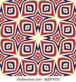 seamless geometric curved pattern, abstract texture, vector art illustration