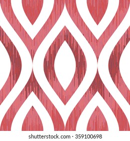 Seamless geometric curves vector background pattern tile

