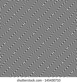 Nahtloses geometrisches diagonales Muster. Vektorkunst.