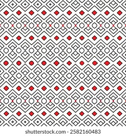 Seamless Geometric Diamond Pattern Design for Textiles and Fabric Projects.