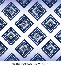 A seamless geometric diamond pattern with intricate line details. Perfect for fabric designs, wallpapers, and backgrounds, adding a modern tribal and ethnic aesthetic.
