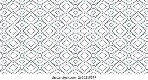 Seamless geometric diamond pattern with sharp angles and clean lines, perfect for backgrounds or textiles. Modern and minimalistic style with abstract symmetry.