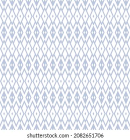 Seamless geometric diamonds pattern and texture. Vector art.