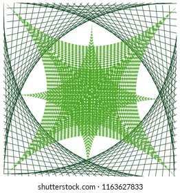 Seamless geometric doodle.Adstract vector.Icon symbol isolated on blue background