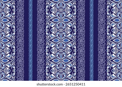 Seamless geometric and doodles line, traditional ikat pattern with earthy tones in geometric and tribal-inspired design. Ideal for textiles, wallpapers, and ethnic-themed projects.