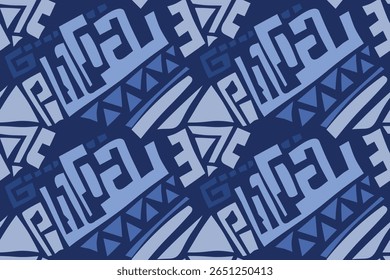Seamless geometric and doodles line, traditional ikat pattern with earthy tones in geometric and tribal-inspired design. Ideal for textiles, wallpapers, and ethnic-themed projects.