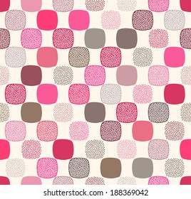 seamless geometric dots pattern