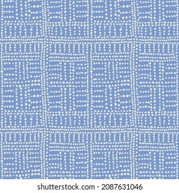 Patrón de estilo punteado geométrico sin inconvenientes. Diseño gráfico textil contemporáneo simple a cuadros. De moda y llano. Ornamento de cuadrícula. Superficie de estratificación de Tartán.