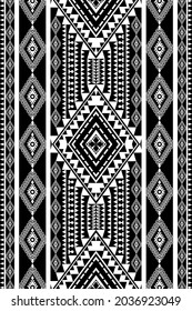Seamless geometric ethnic asian oriental and tradition pattern design for texture and background. Silk and fabric pattern decoration for carpet, clothing, wrapping and wallpaper
