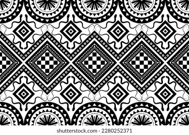 Nahtlose geometrische, ethnisch-orientalische Muster.