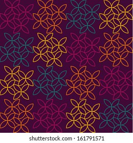 Seamless geometric Ethnic pattern background