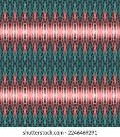 seamless geometric ethnic pattern design