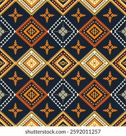 seamless Geometric Ethnic Pattern Design