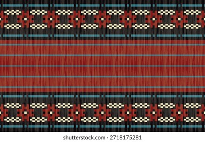 Seamless geometric ethnic pattern. Native American ethnic design, Southwestern decor design for background ,curtain, carpet, wallpaper, clothing, wrapping, Batik.