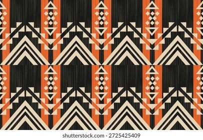 Seamless geometric ethnic pattern. Native American ethnic design, Southwestern decor design for background ,curtain, carpet, wallpaper, clothing, wrapping, Batik.