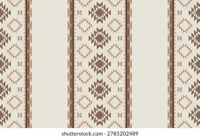 seamless geometric ethnic pattern. Native American ethnic design, Southwestern decor design for background, curtain, carpet, wallpaper, clothing, wrapping, Batik. I drew this by myself, it's not AI generated.