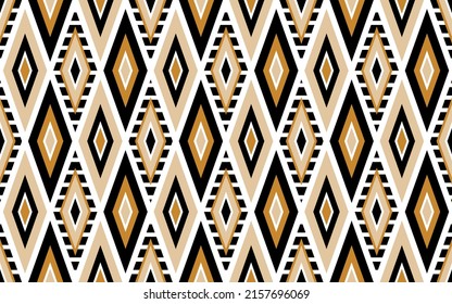 Seamless geometric ethnic pattern. Vector Illustration.