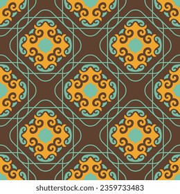 Seamless geometric ethnic patterns can be used for background, clothing, fabric, textile, packaging, knitwear. Ethnic design in nomad style.