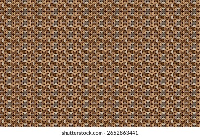 Padrão de malha de raios étnicos geométricos sem costura, Boho decorativo contínuo padrão étnico antigo desenhado à mão