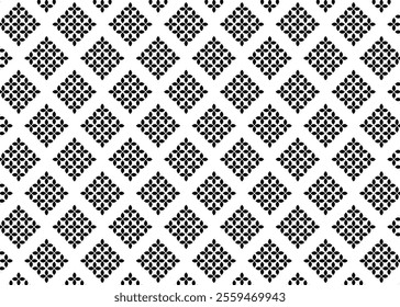 Seamless geometric fabric design texture