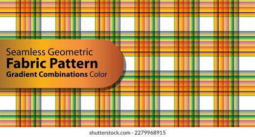 Seamless Geometric Fabric Pattern
| Gradient Combination Color