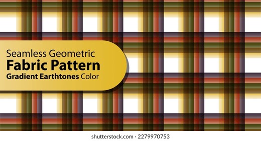 Seamless Geometric Fabric Pattern
| Gradient Earthtones Color