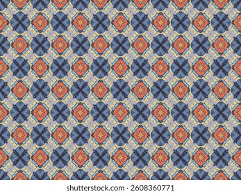 Seamless Geometric Fabric Symmetric Texture Luxury Fashion Design Decoration Perspective Textile Graphic Endless Digital Cloth Visual Interior Background Tile Shape Art Template Wallpaper Pattern.