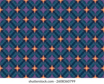 Seamless Geometric Fabric Symmetric Texture Luxury Fashion Design Decoration Perspective Textile Graphic Endless Digital Cloth Visual Interior Background Tile Shape Art Template Wallpaper Pattern.