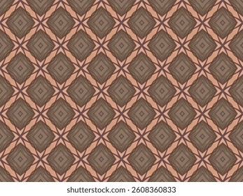 Seamless Geometric Fabric Symmetric Texture Luxury Fashion Design Decoration Perspective Textile Graphic Endless Digital Cloth Visual Interior Background Tile Shape Art Template Wallpaper Pattern.