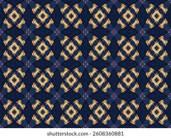 Seamless Geometric Fabric Symmetric Texture Luxury Fashion Design Decoration Perspective Textile Graphic Endless Digital Cloth Visual Interior Background Tile Shape Art Template Wallpaper Pattern.
