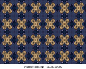 Seamless Geometric Fabric Symmetric Texture Luxury Fashion Design Decoration Perspective Textile Graphic Endless Digital Cloth Visual Interior Background Tile Shape Art Template Wallpaper Pattern.