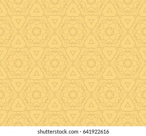 seamless geometric floral pattern. abstract vector illustration