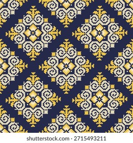 Patrón floral geométrico inconsútil, diseñado para los fondos, la decoración, el Fondo de pantalla, la tela, la ropa, y las tejas.