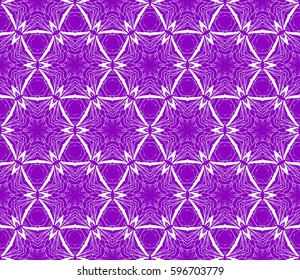 Seamless geometric floral pattern. Stylish graphic design. for design, wallpaper, invitation.