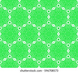 Seamless geometric floral pattern. Stylish graphic design. for design, wallpaper, invitation.